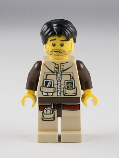 LEGO Minifigure-Hero - Scout-Dino-Creative Brick Builders